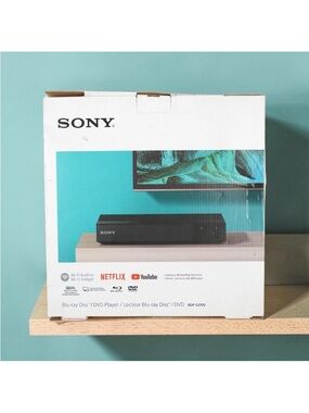 Sony BDP-S3700 Streaming Blu-Ray DVD Disc Player w/ Wi-Fi Wireless LAN Built-In